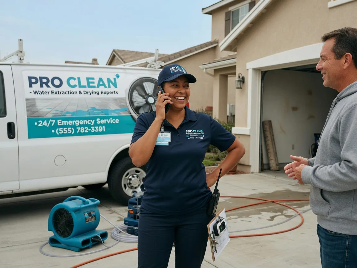 Water Extraction & Drying Bernice, LA FAQs